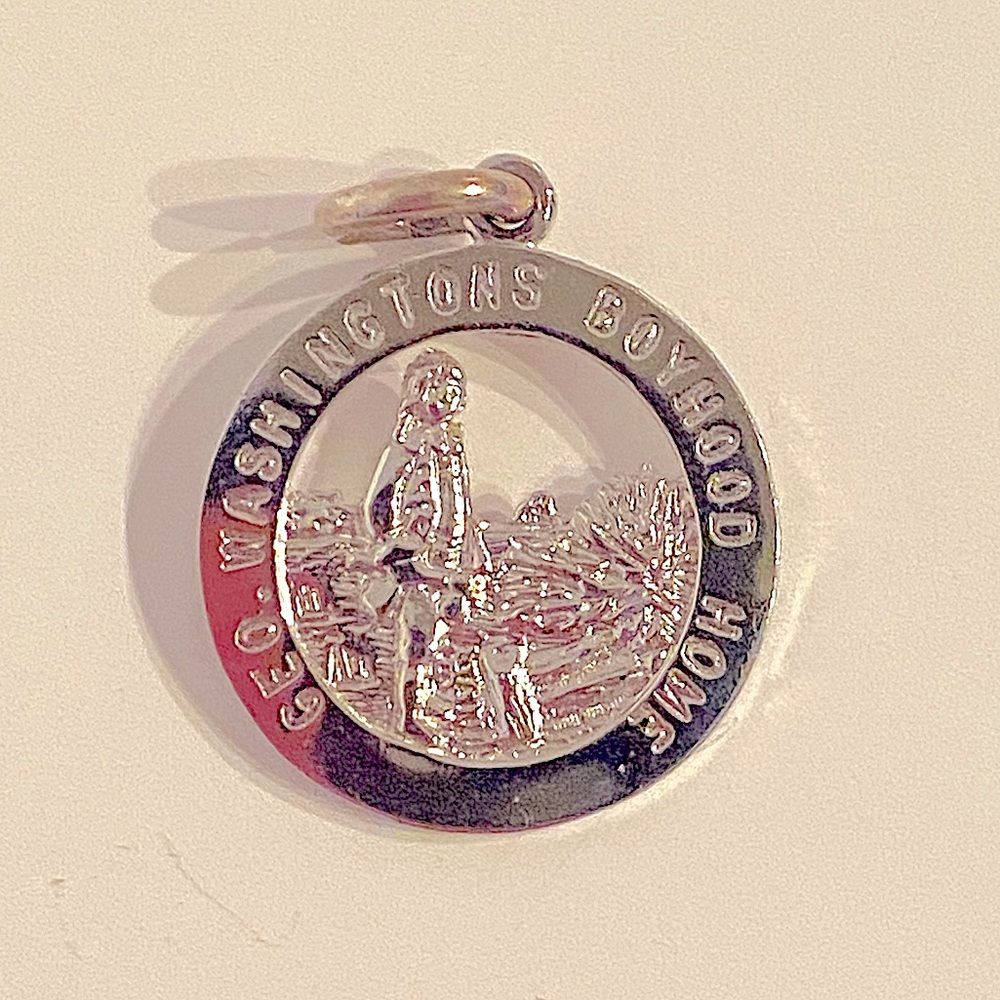 Vintage silver George Washington’s Boyhood home Fredericksburg Virginia charm